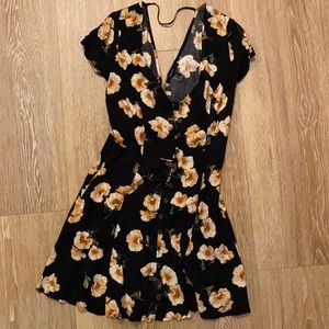 Floral Button down dress